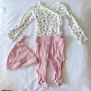 Baby Girl Outfit with Hat